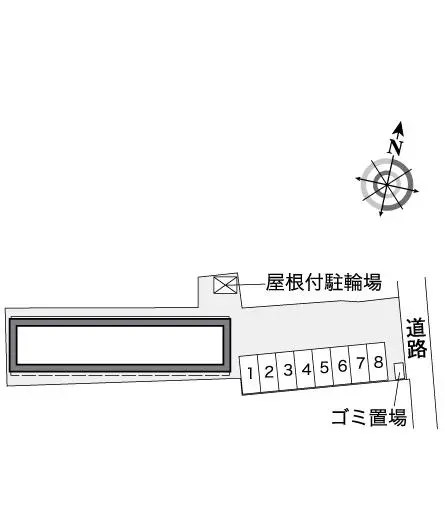 ★手数料０円★刈谷市広小路６丁目　月極駐車場（LP）